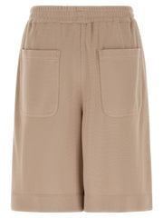 Brunello Cucinelli Brown Cotton Bermuda Shorts