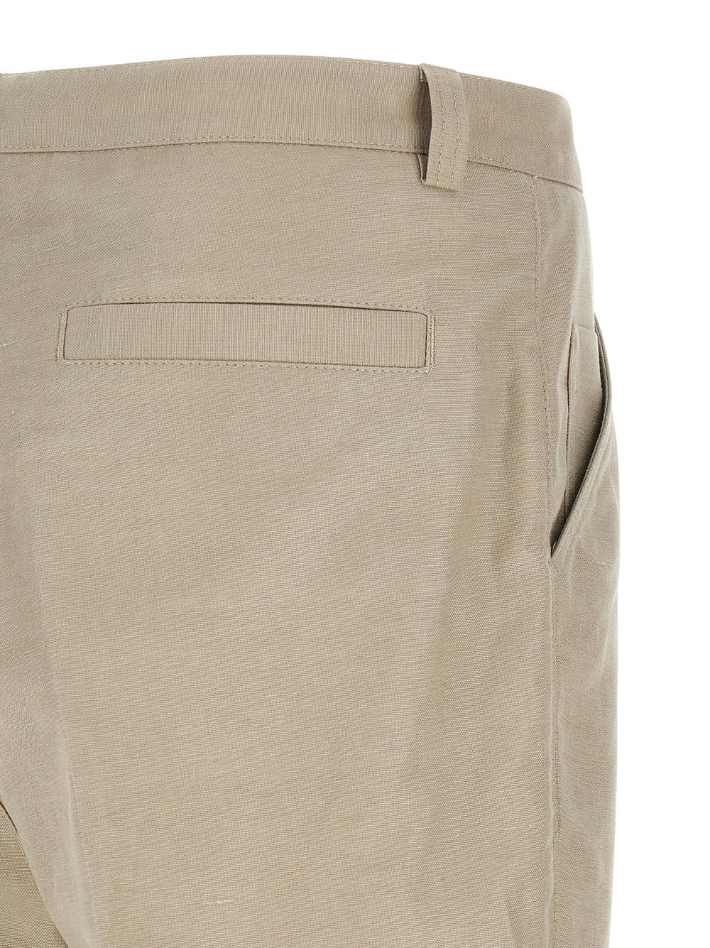 Brunello Cucinelli Brown Cotton Casual Pants