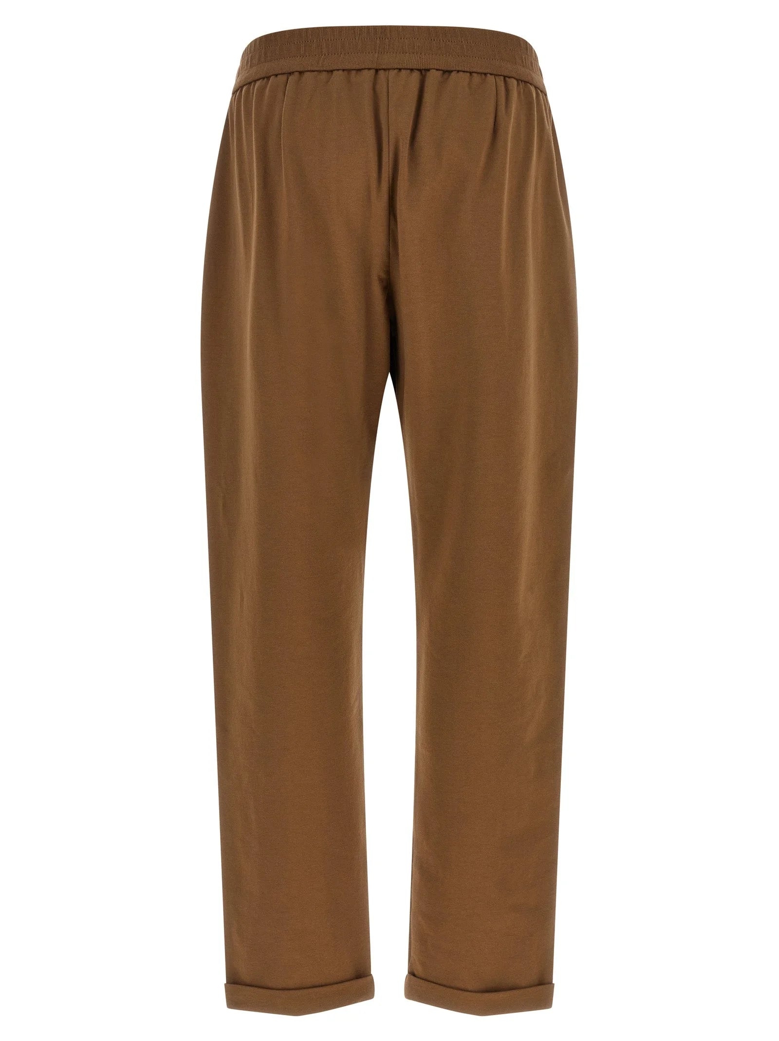 Brunello Cucinelli Brown Cotton Joggers (Workout Pants)