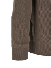 Brunello Cucinelli Brown Cotton Polo Shirt