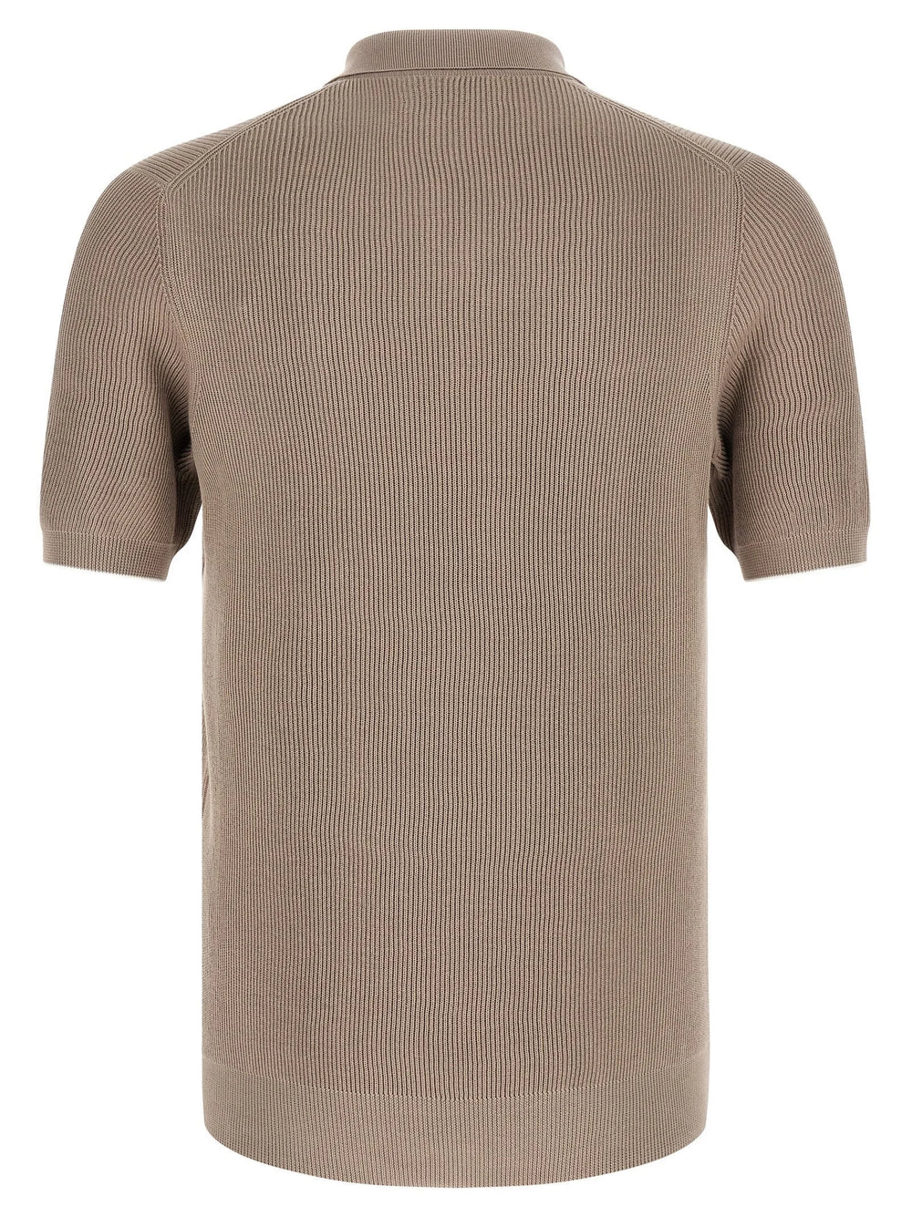 Brunello Cucinelli Brown Cotton Polo Shirt - IT46 | S
