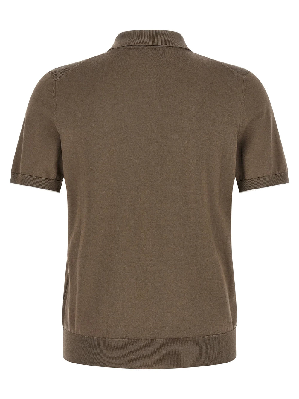 Brunello Cucinelli Brown Cotton Polo Shirt - IT50 | L