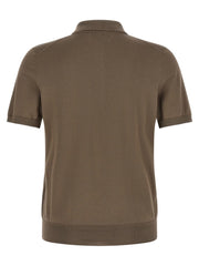 Brunello Cucinelli Brown Cotton Polo Shirt - IT50 | L