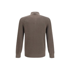 Brunello Cucinelli Brown Cotton Shirt