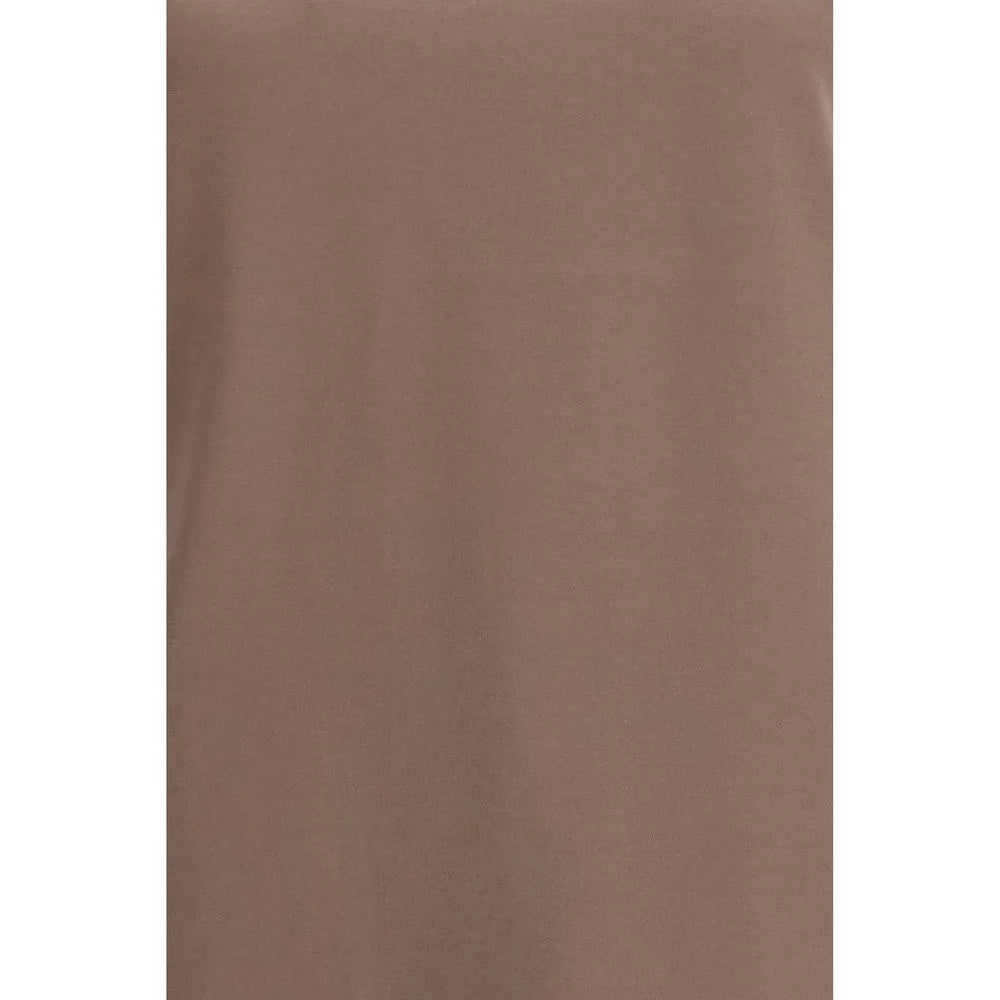 Brunello Cucinelli Brown Cotton T-Shirt