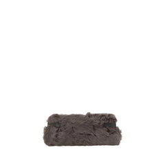 Brunello Cucinelli Brown Fur Clutch Bag