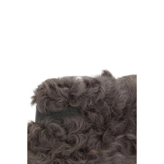 Brunello Cucinelli Brown Fur Clutch Bag