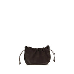 Brunello Cucinelli Brown Fur Shoulder Bag - Shoulder Bags