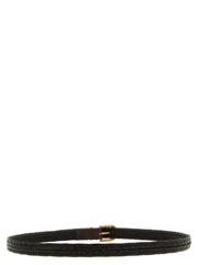 Brunello Cucinelli Brown Leather Regular Belt - M