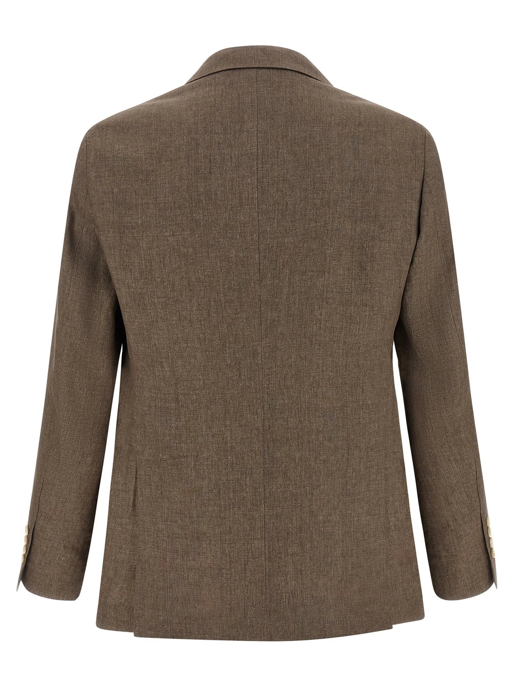 Brunello Cucinelli Brown Linen Blazer