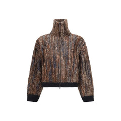 Brunello Cucinelli Brown Mohair Full-Length Jacket - L
