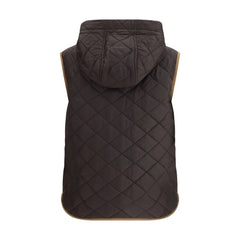 Brunello Cucinelli Brown Nylon Sleveless Jacket