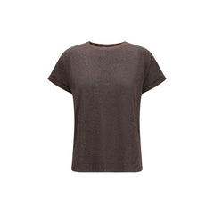 Brunello Cucinelli Brown Nylon T-Shirt