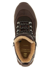 Brunello Cucinelli Brown Polyamide Ankle Boots