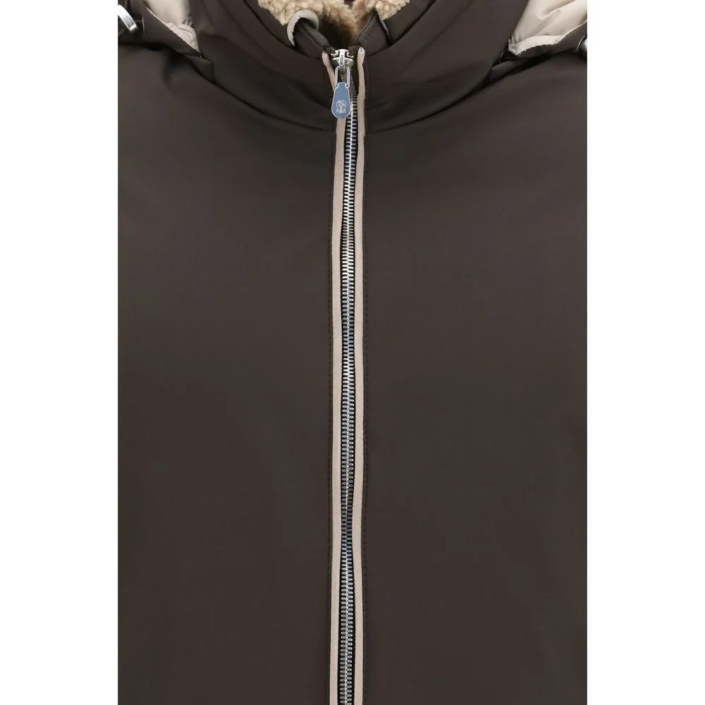 Brunello Cucinelli Brown Polyamide Shell Jacket - M