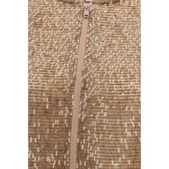 Brunello Cucinelli Brown Silk Bomber - IT42 | L