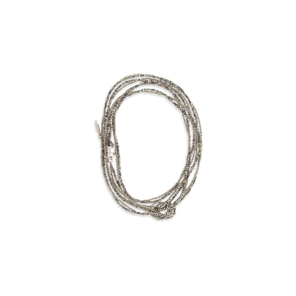 Brunello Cucinelli Brown Silver Bracelet - One Size