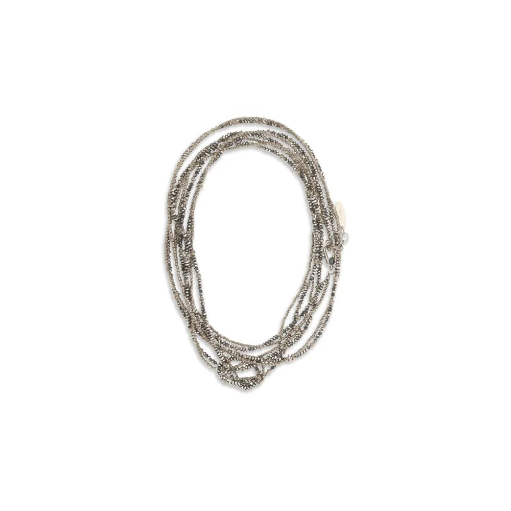 Brunello Cucinelli Brown Silver Bracelet - One Size