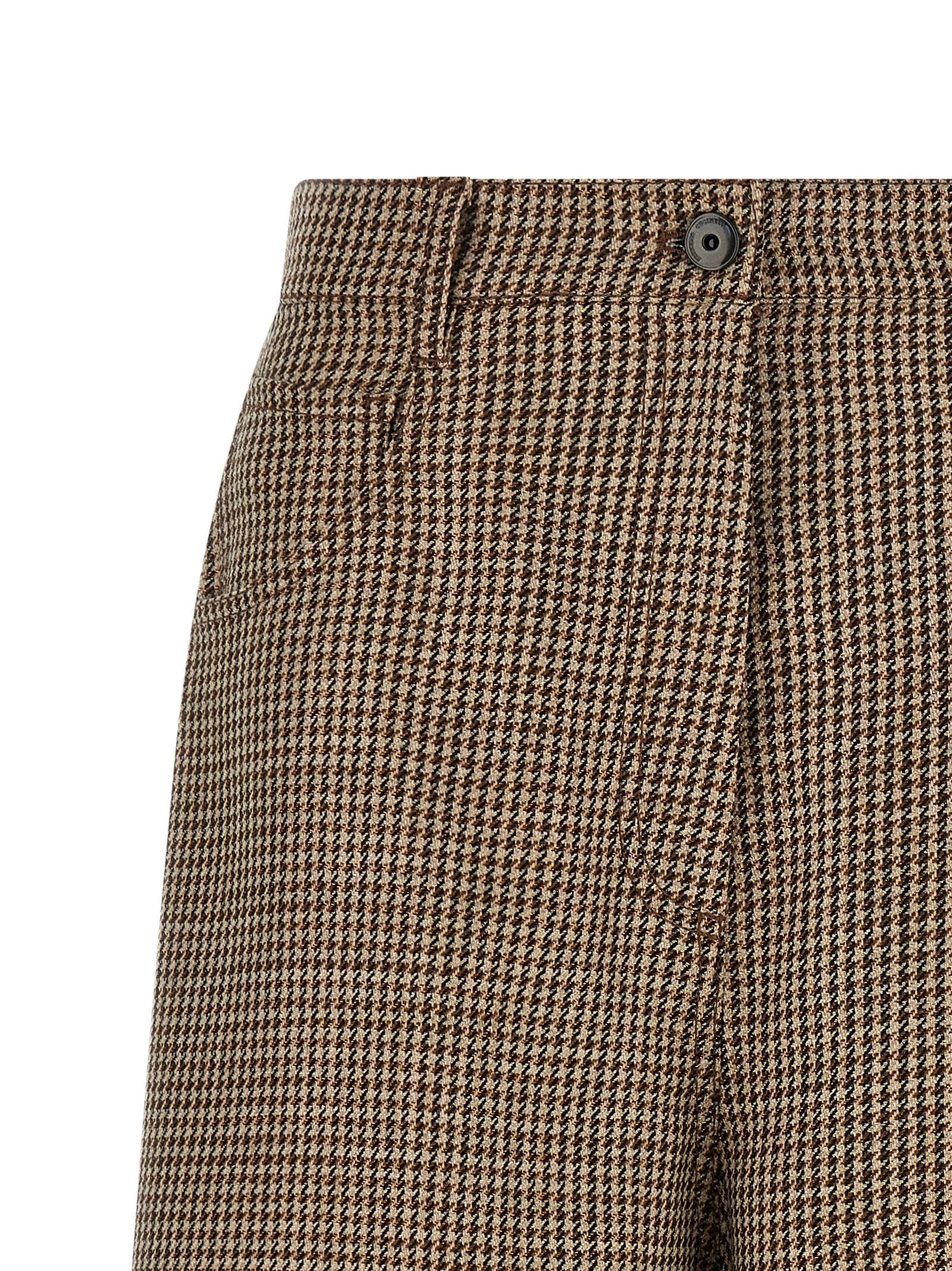 Brunello Cucinelli Brown Virgin Wool Bermuda Shorts