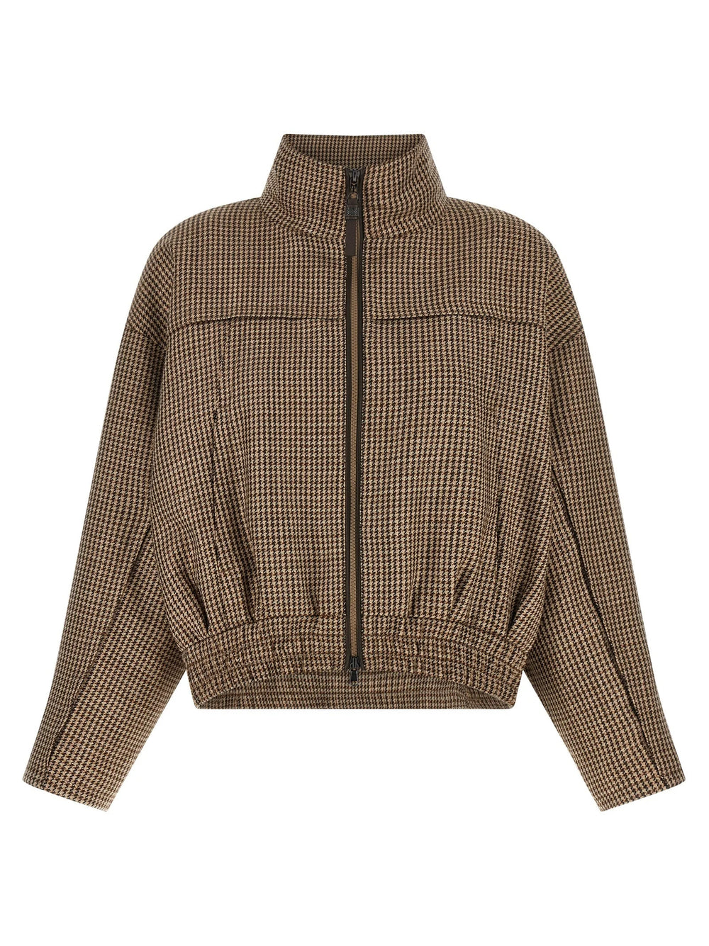 Brunello Cucinelli Brown Virgin Wool Jacket - IT42