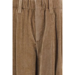 Brunello Cucinelli Brown Viscose Casual Pants - IT44 | L