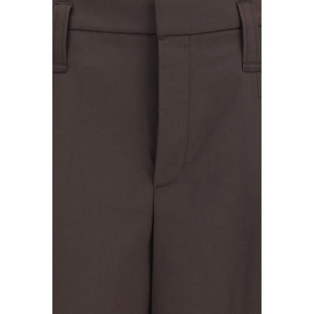 Brunello Cucinelli Brown Wool Oves Aries Bermuda Shorts - IT44 | L