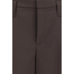 Brunello Cucinelli Brown Wool Oves Aries Bermuda Shorts - IT44 | L