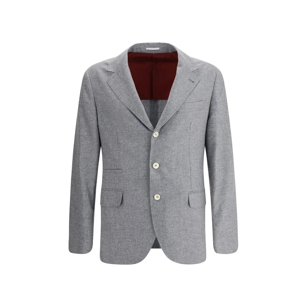 Brunello Cucinelli Cashmere and silk flannel Blazer - Sport Jackets