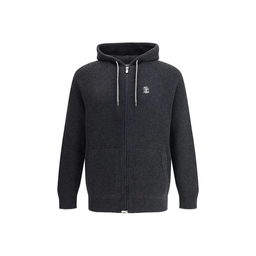 Brunello Cucinelli Cashmere Hoodie - XXL - Hoodies