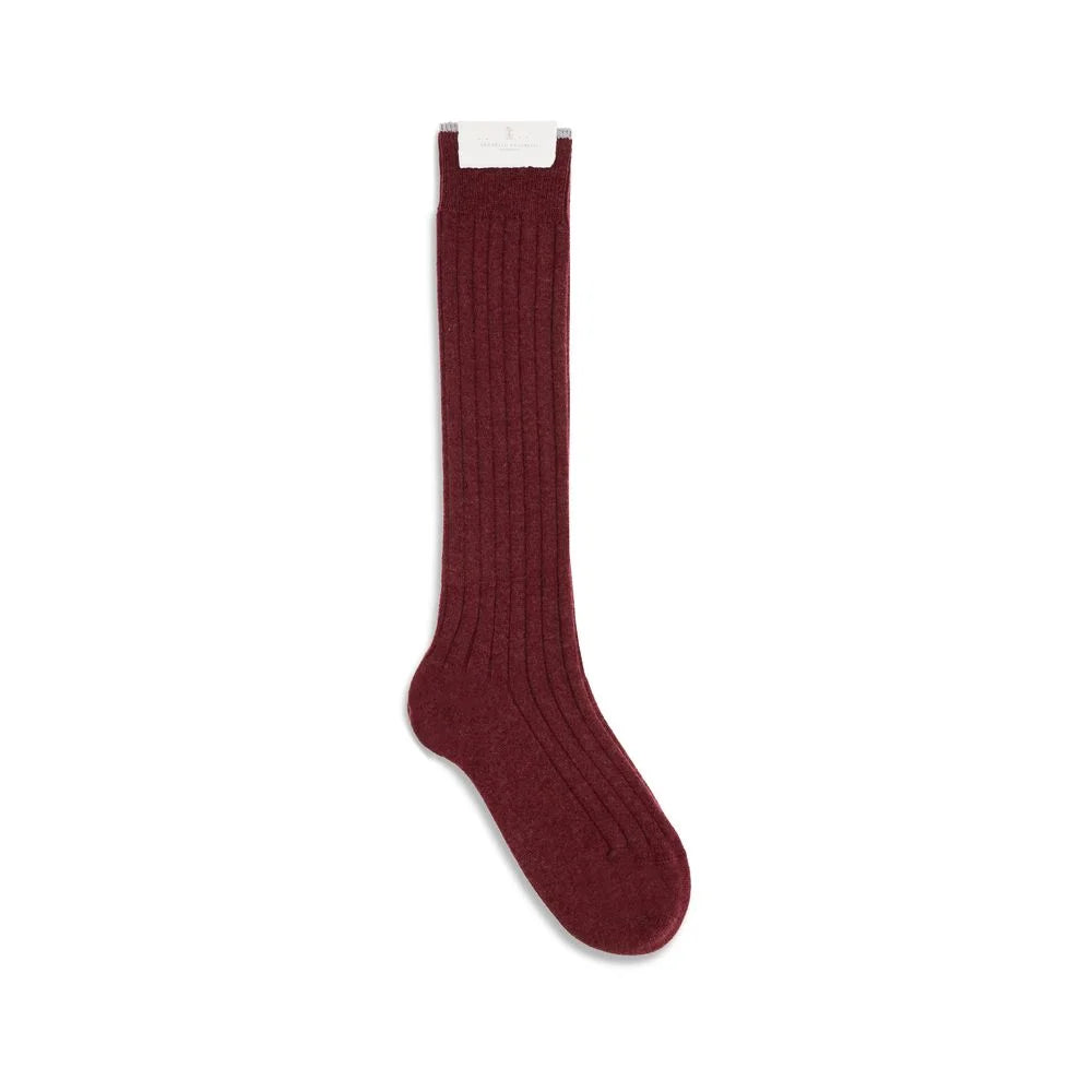 Brunello Cucinelli Cashmere ribbed Socks - Knee Socks