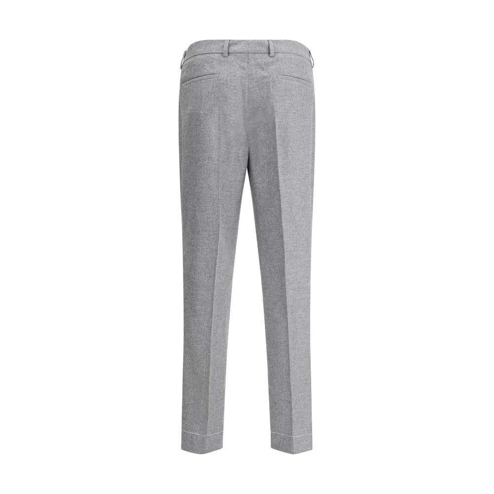 Brunello Cucinelli Cashmere-silk flannel Pants - IT50 | L