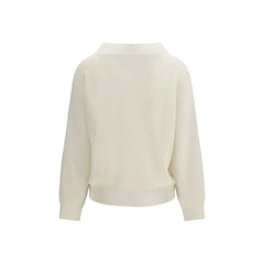 Brunello Cucinelli Cream Cashmere Cashmere Sweater