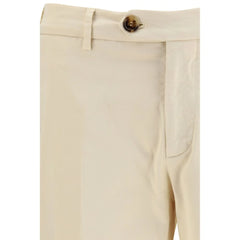 Brunello Cucinelli Cream Cotton Pants