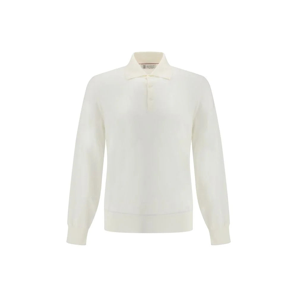 Brunello Cucinelli Cream Cotton Shirt