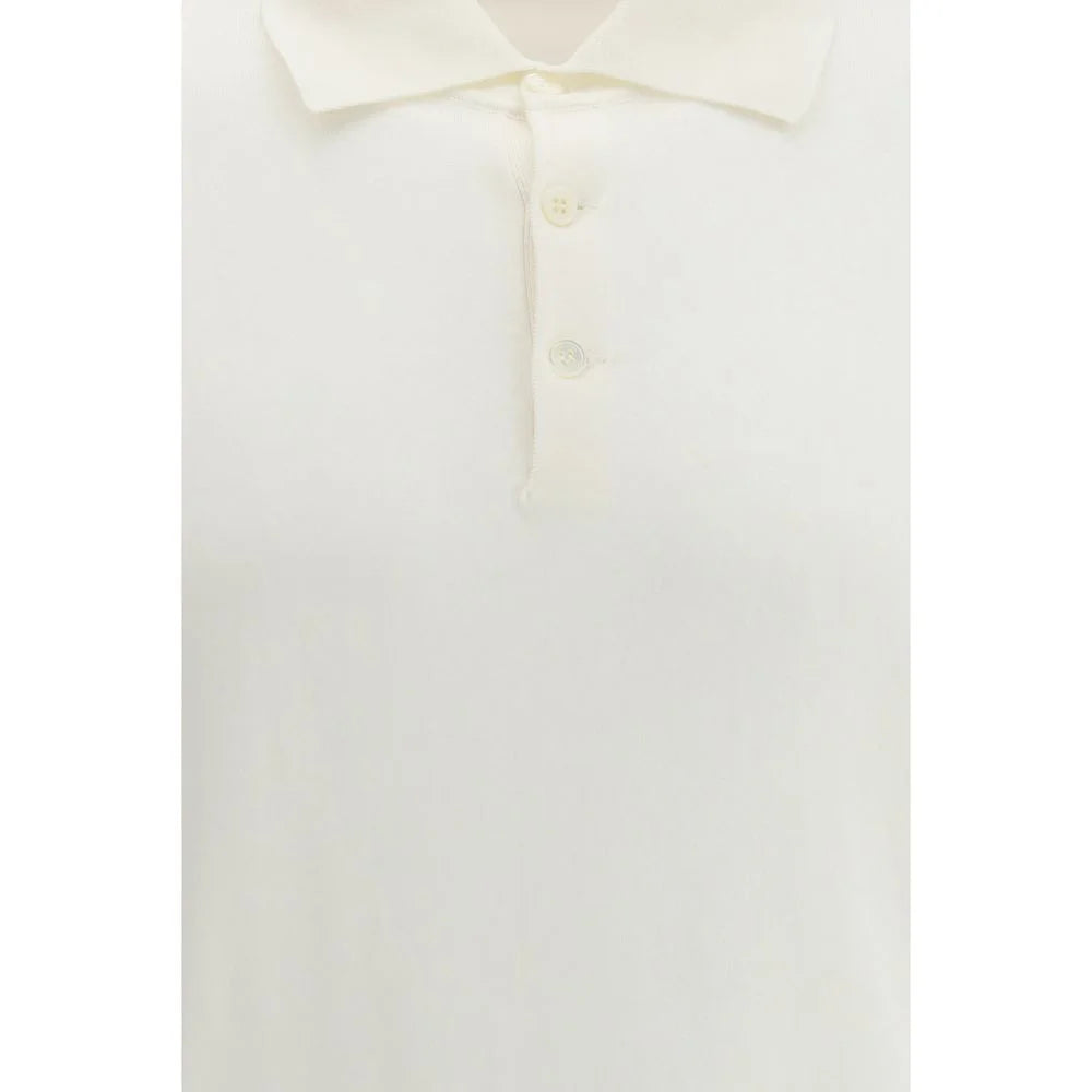 Brunello Cucinelli Cream Cotton Shirt