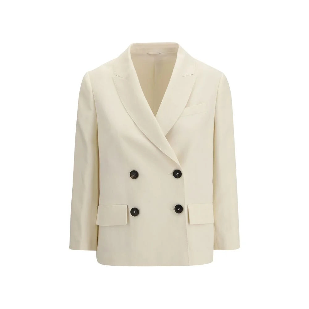 Brunello Cucinelli Cream Viscose Clothing - IT42 | L