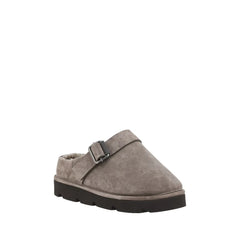 Brunello Cucinelli Fur Sabot - Flats