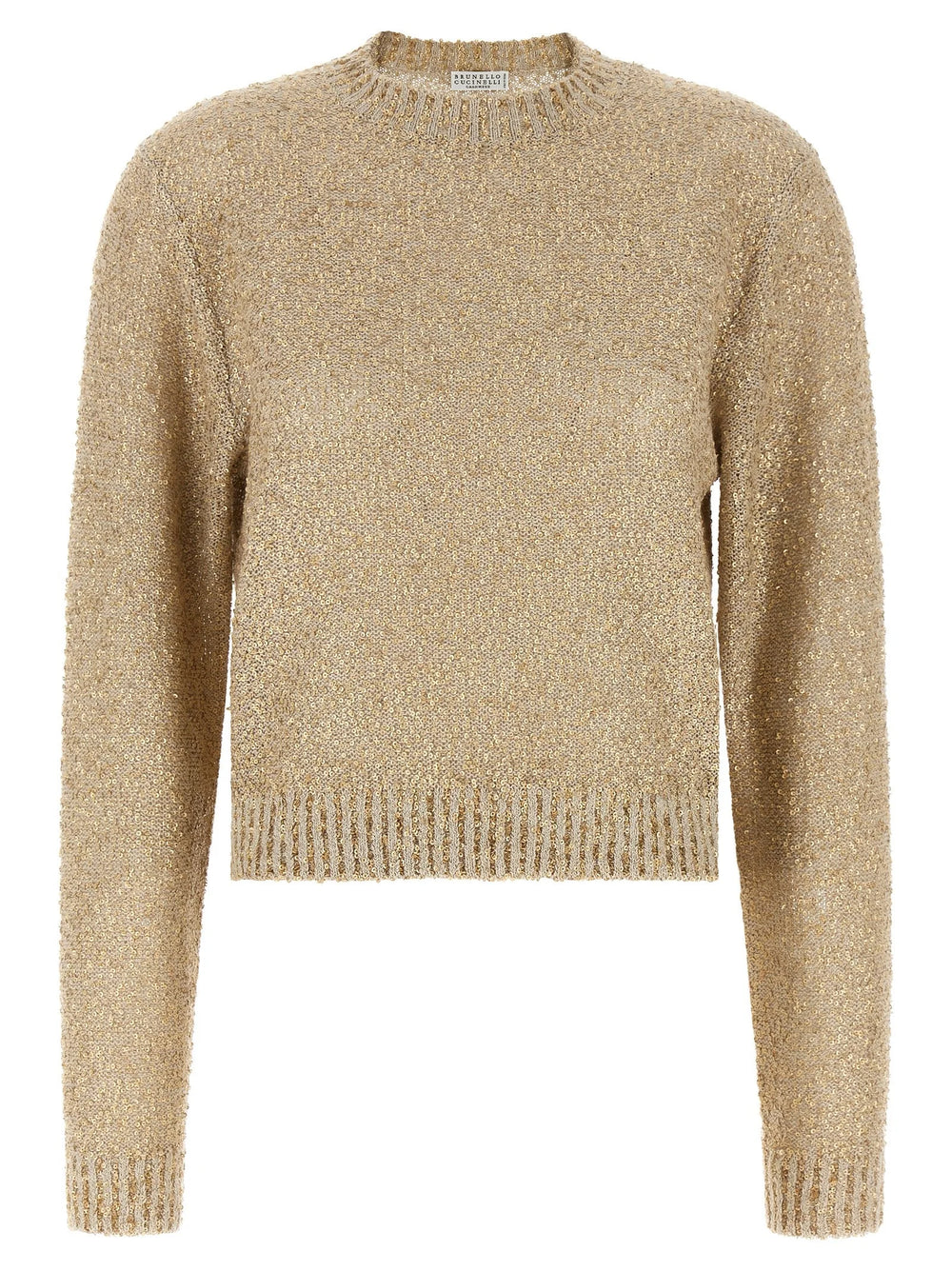 Brunello Cucinelli Gold Linen Cardigan - XS