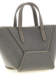 Brunello Cucinelli Gray Calfskin Handbag
