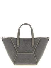 Brunello Cucinelli Gray Calfskin Handbag