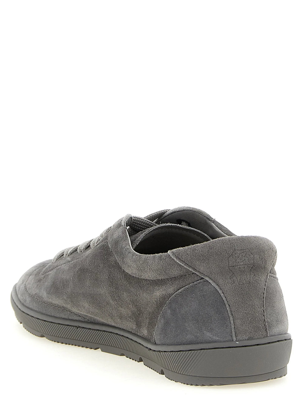 Brunello Cucinelli Gray Calfskin Low Top Sneakers - EU 42 | US 9