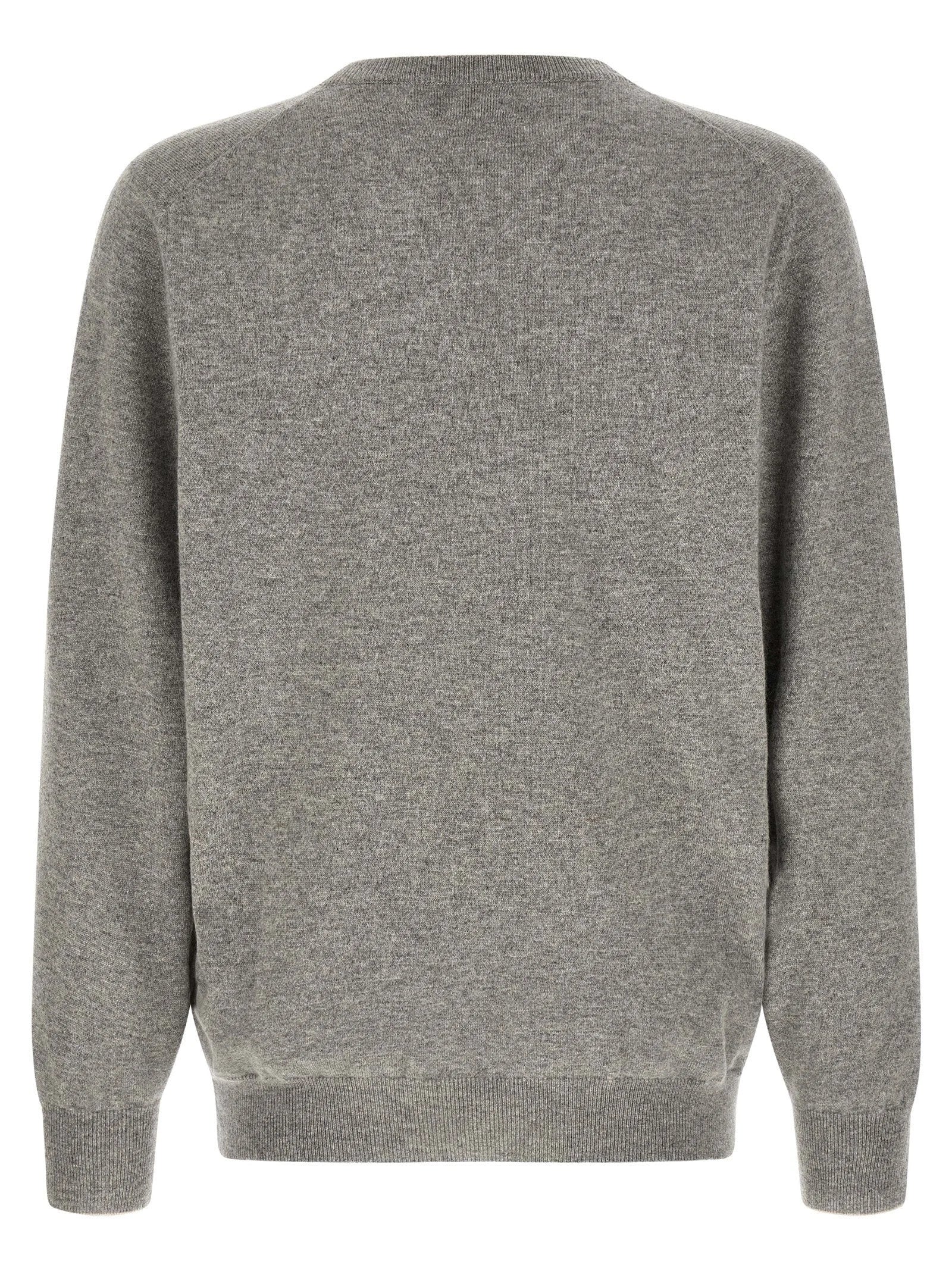 Brunello Cucinelli Gray Cashmere Cardigan