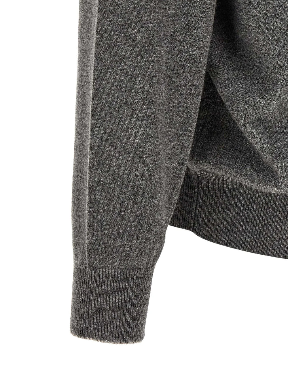 Brunello Cucinelli Gray Cashmere Cardigan