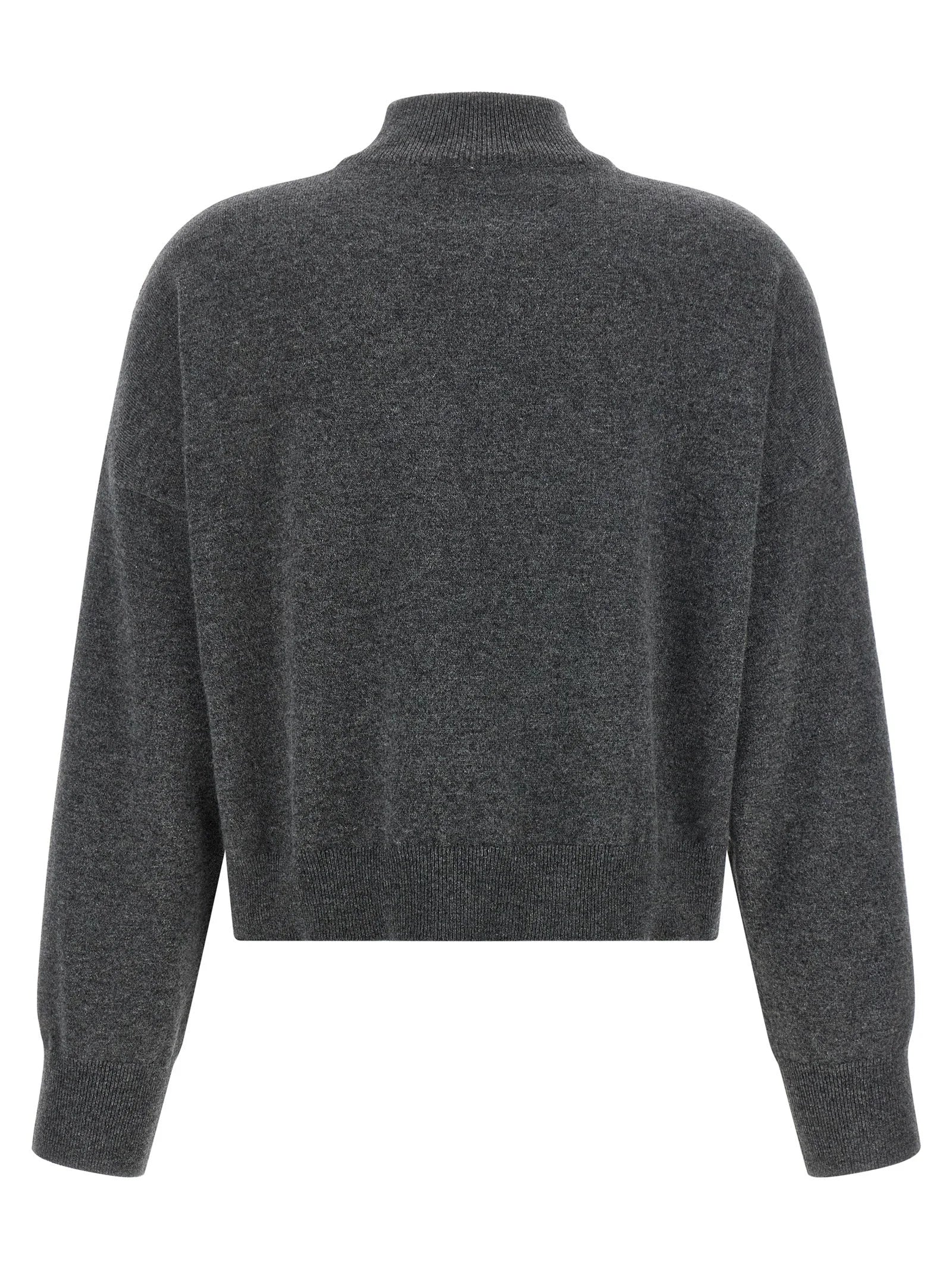 Brunello Cucinelli Gray Cashmere Cardigan