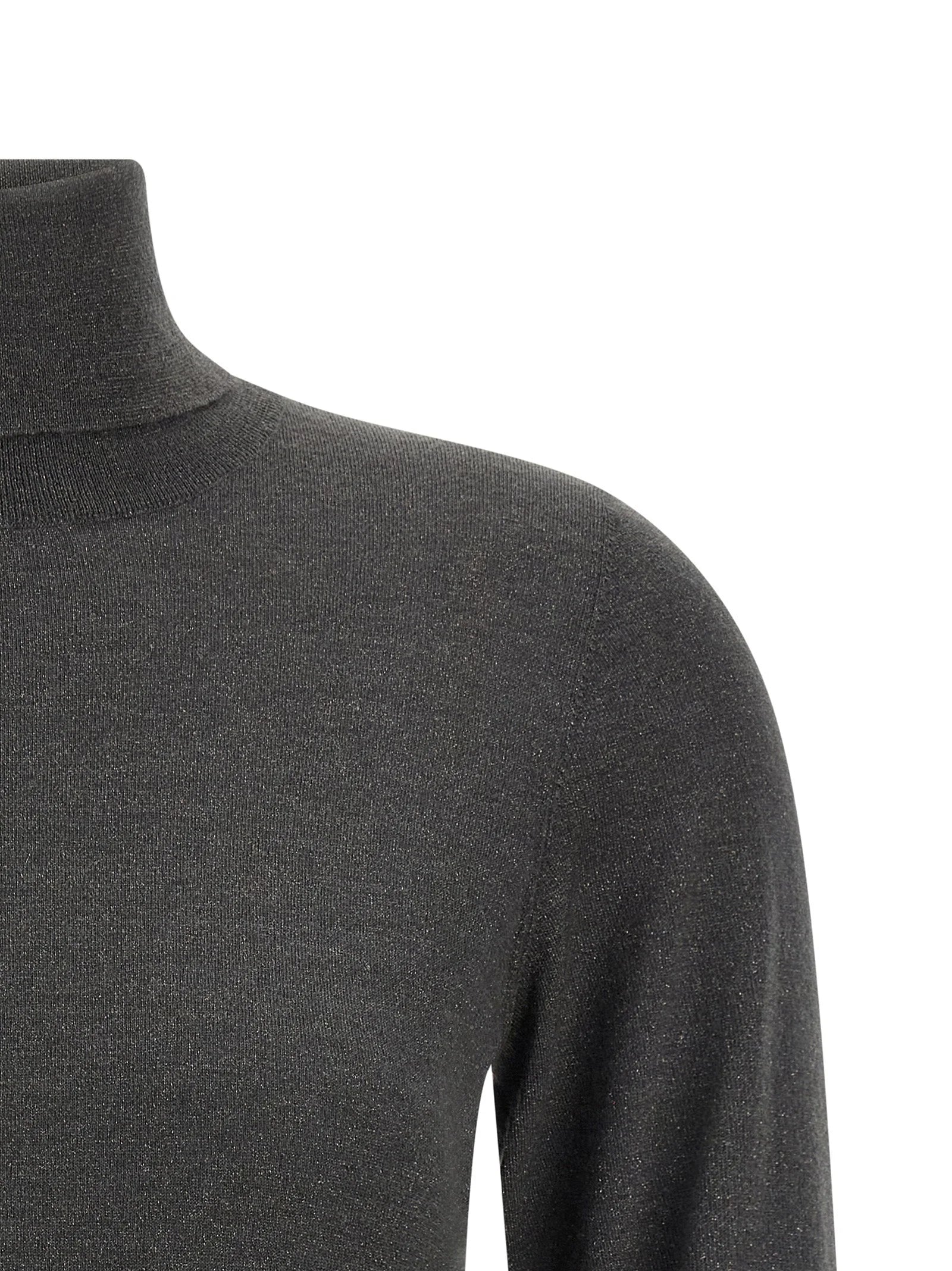 Brunello Cucinelli Gray Cashmere Cardigan