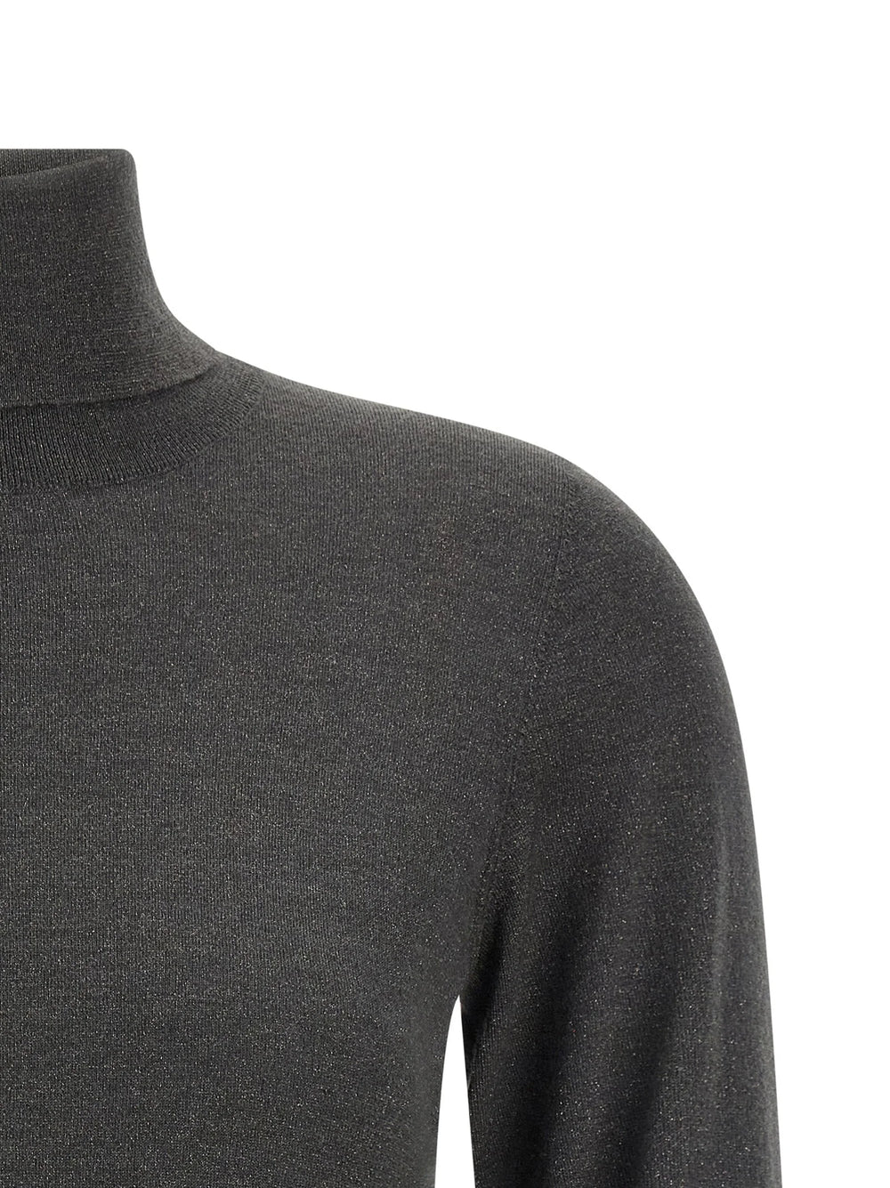 Brunello Cucinelli Gray Cashmere Cardigan
