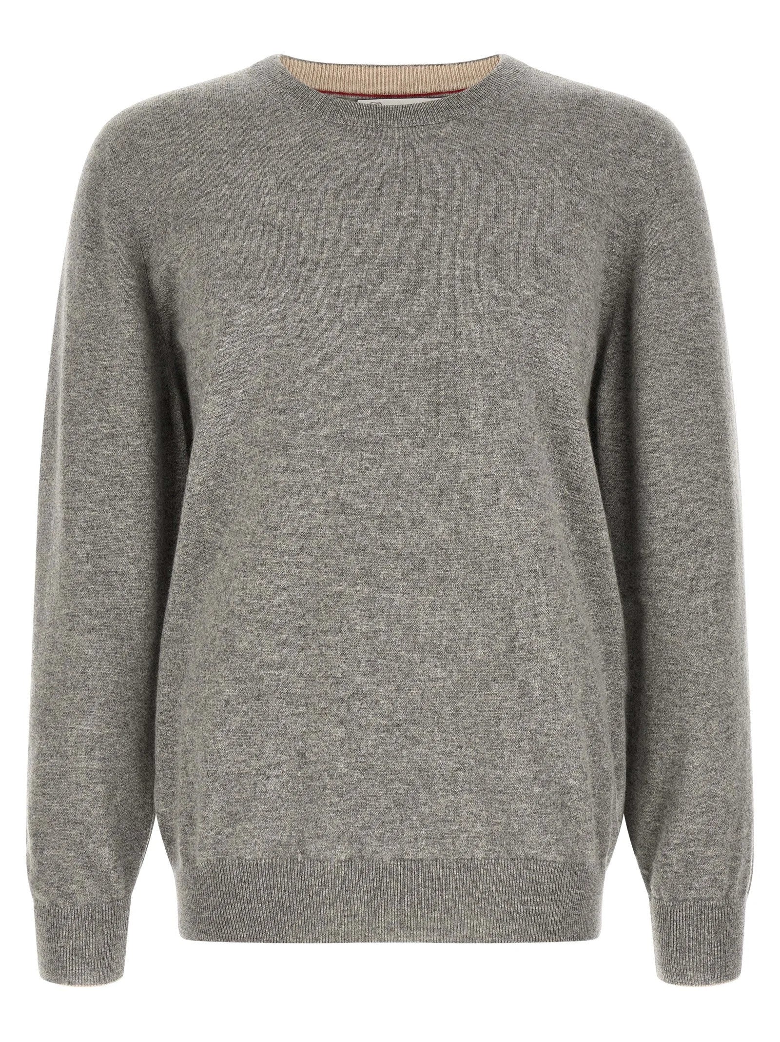 Brunello Cucinelli Gray Cashmere Cardigan