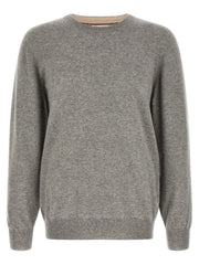 Brunello Cucinelli Gray Cashmere Cardigan