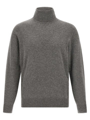 Brunello Cucinelli Gray Cashmere Cardigan