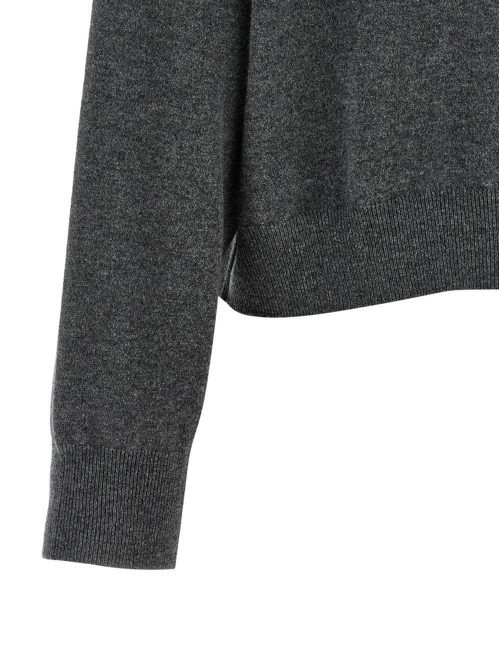 Brunello Cucinelli Gray Cashmere Cardigan